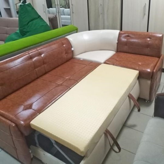 Кухонный угловой диван Нео КМ-08 в Москве - изображение 4