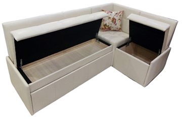 Кухонный угловой диван Модерн 8 со спальным местом и двумя коробами в Химках - предосмотр 2