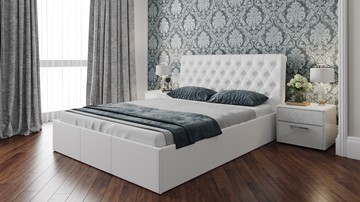 Двуспальная кровать Скарлет (Белая) в Одинцово
