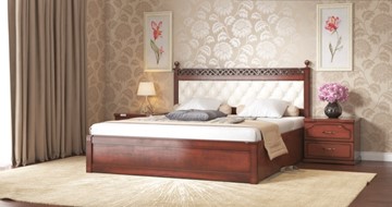 Кровать 1.5-спальная Ричард 140*200 с основанием в Одинцово