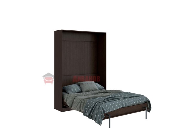 Кровать-шкаф Велена 2, 1400х2000, венге в Одинцово - изображение