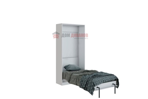 Кровать-шкаф Велена 1, 800х2000, цвет белый в Подольске - изображение