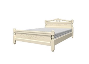 Кровать 1-спальная Карина-6 (Слоновая кость) 90х200 в Подольске