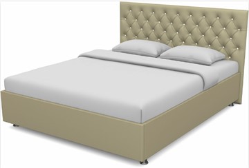 Полутороспальная кровать Флоренция-А 1400 с основанием (Nitro Cream) в Москве