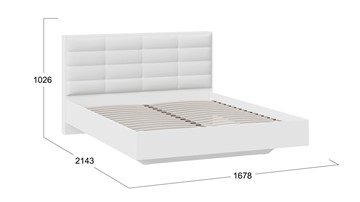 Кровать спальная Агата тип 1 (Белый) в Химках - предосмотр 2