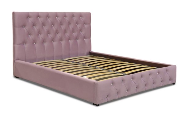 Двуспальная кровать Амалия Люкс 160х200 с ортопедическим основанием в Одинцово - изображение