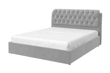 Кровать спальная Белиста 180х200 (Светло-серый) с основанием в Одинцово