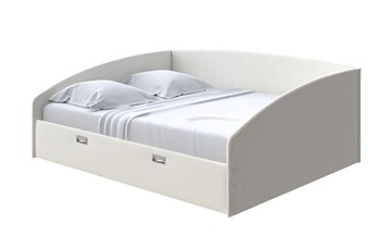 Кровать спальная Bono 160х200, Искусственная шерсть (Лама Лён) в Подольске