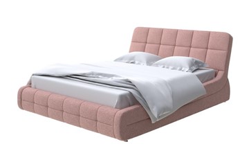 Спальная кровать Орматек Corso-6 200х200, Шенилл (Piano 10 Винтажный розовый) в Москве