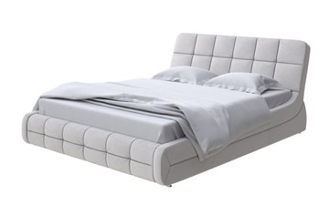 Кровать двуспальная Corso-6 200х200, Велюр (Ultra Серый камень) в Химках