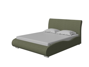 Двуспальная кровать Corso-8 Lite 140x200, Искусственная шерсть (Лама Авокадо) в Одинцово