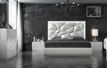 Спальная кровать FRANCO KIU 1242 с LED подсветкой изголовья (180х200) в Одинцово - предосмотр 5