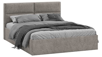 Кровать в спальню Глосс Тип 1 (Микровелюр Wellmart Latte) в Подольске - предосмотр