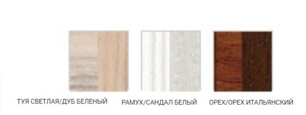 Кровать Ивушка-5 2000х1600, цвет Дуб беленый в Москве - изображение 1