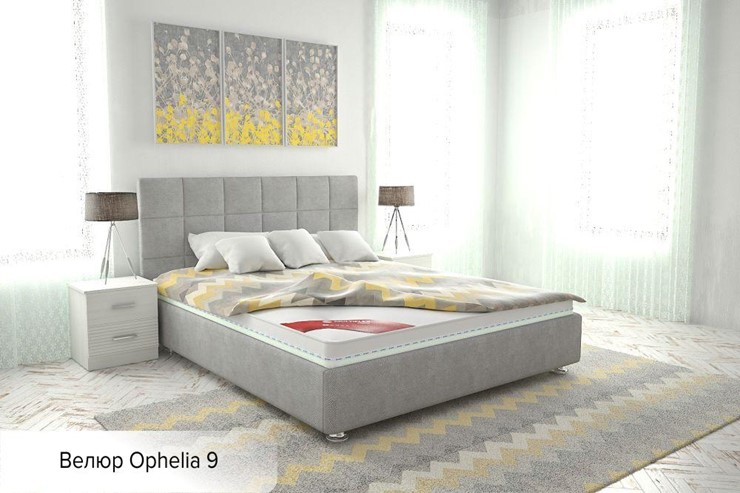 Спальная кровать Капри 180х200 (с основанием) в Москве - изображение 15