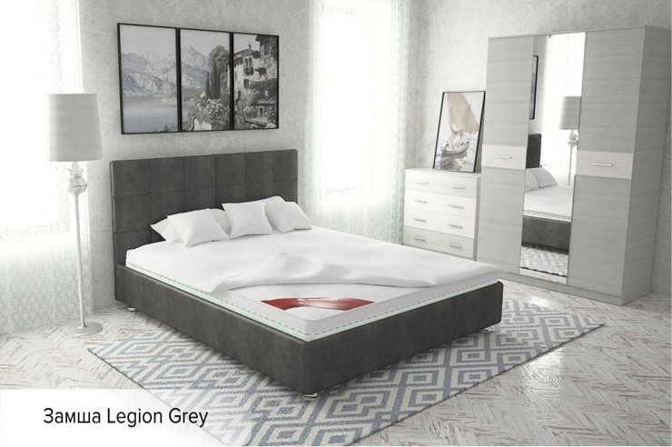 Спальная кровать Капри 180х200 (с основанием) в Москве - изображение 4