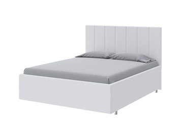 Спальная кровать Modern Large 160х200, Экокожа (Белый) в Химках