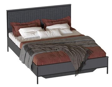 Двуспальная кровать Нора, 1600 (Металл бруклин/Графит) в Химках