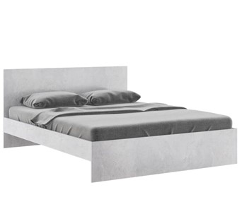 Спальная кровать Осло М14 с настилами Лайт (Цемент светлый) в Подольске