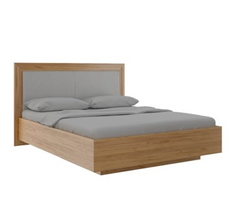 Кровать 2-х спальная с подъемным механизмом Глэдис М33 (Дуб золотой) в Подольске
