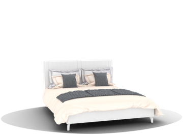 Двуспальная кровать Siena (КМ-01, 1600) в Подольске