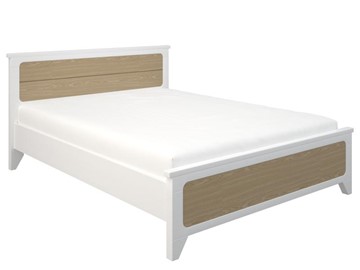 2-спальная кровать Соня 1600, Белый/Дуб в Химках