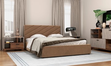 Двуспальная кровать Юта 160х200 (вариант 3) без основания в Химках
