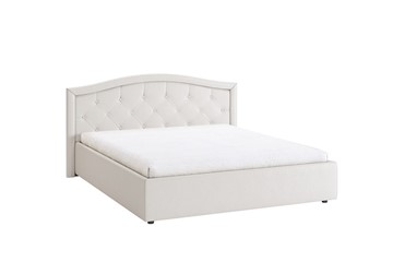 Кровать 2-спальная Верона 1,6 белый (экокожа) в Подольске