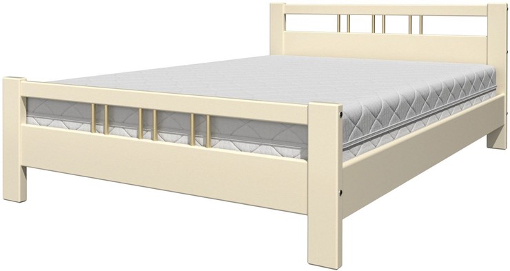 Кровать 2-спальная Вероника-3 (Слоновая кость) 160х200 в Подольске - изображение 4