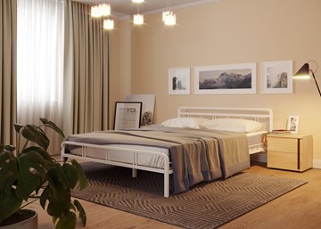Кровать спальная Леон, 1600, белый в Подольске - предосмотр