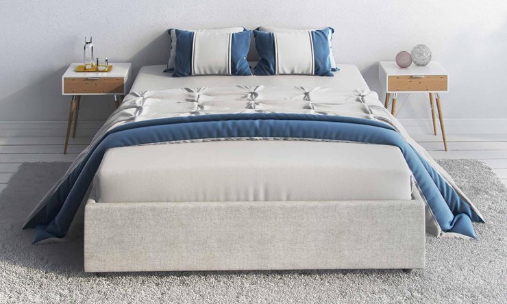 Спальная кровать Scandinavia 80х200 с основанием в Подольске - изображение 1
