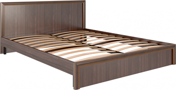 Двуспальная кровать Беатрис М07 (Орех Гепланкт) в Серпухове