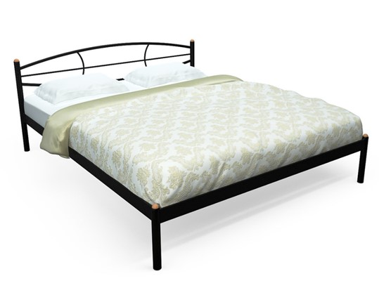 Спальная кровать 7012 140х190 в Подольске - изображение