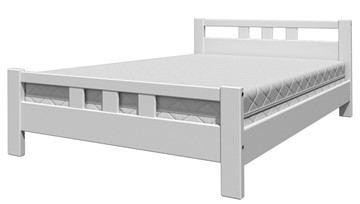 Кровать полутороспальная Вероника-2 (Белый Античный) 140х200 в Химках