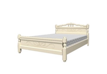 Кровать 1-спальная Карина-5 (Слоновая кость) 90х200 в Одинцово
