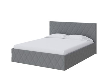 Спальная кровать Fresco 90х200, Рогожка (Savana Grey (серый)) в Химках