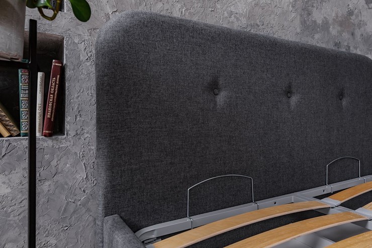 Кровать полутороспальная Jazz 1400х1900 с подъёмным механизмом в Химках - изображение 8