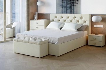Спальная кровать Кристалл 2 1200х1900 с подъёмным механизмом в Москве - предосмотр