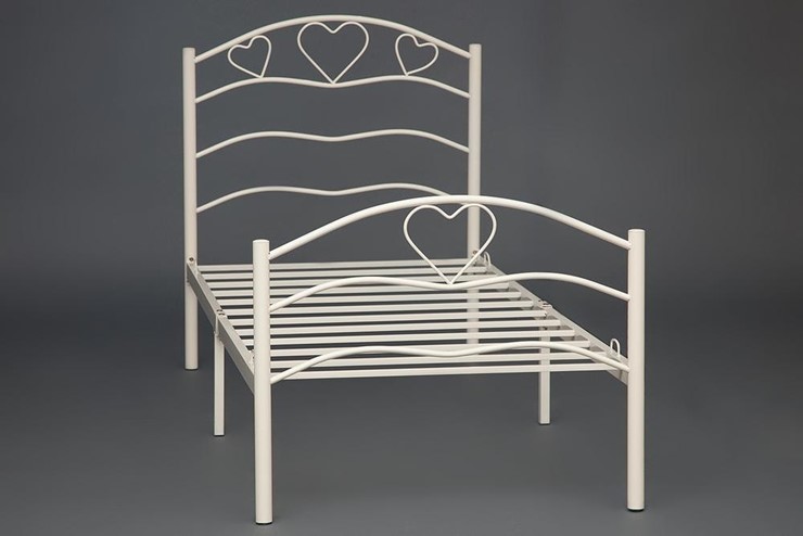 Кровать ROXIE 90*200 см (Single bed), белый (White) в Москве - изображение 1