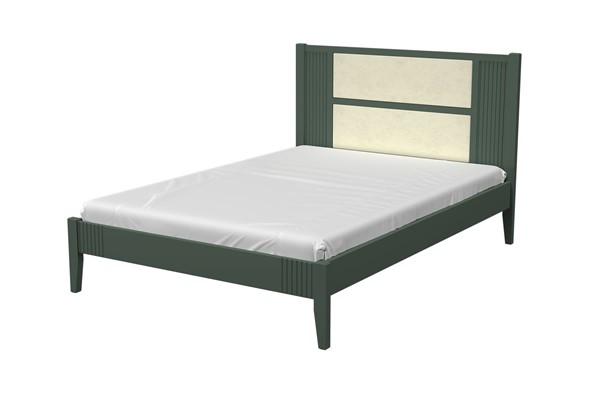 Кровать 1.5-спальная Бетти из массива сосны (Оливковый) 160х200 в Подольске - изображение