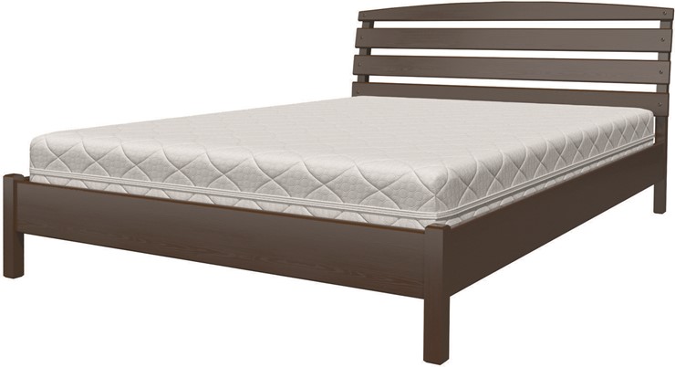 Спальная кровать Камелия-1 (Венге) 140х200 в Одинцово - изображение 3