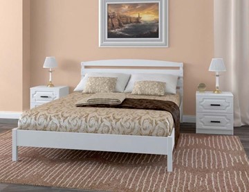 Спальная кровать Камелия-1 (Венге) 140х200 в Одинцово - предосмотр 1