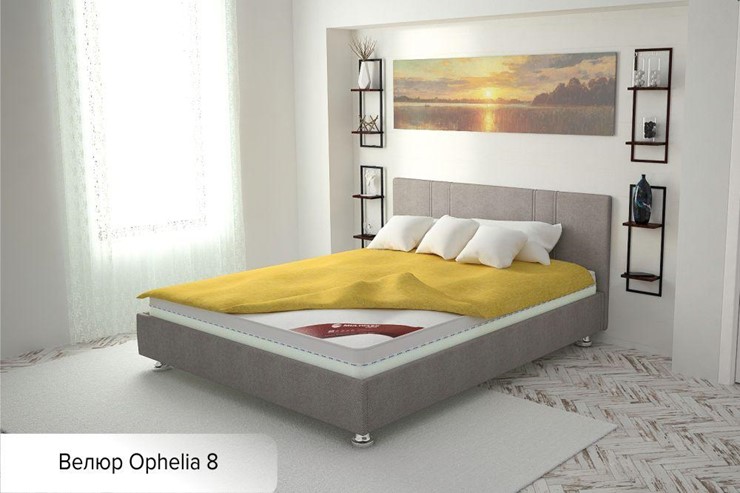 Кровать полуторная Вена 140х200 (с основанием) в Подольске - изображение 2