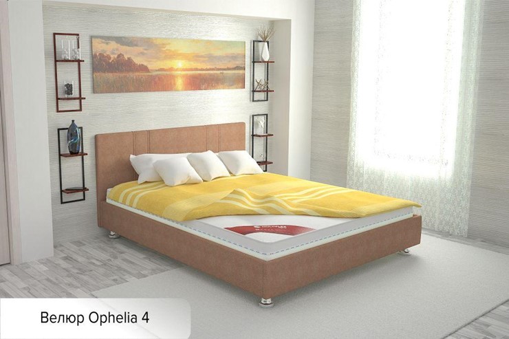 Кровать полуторная Вена 140х200 (с основанием) в Подольске - изображение 9