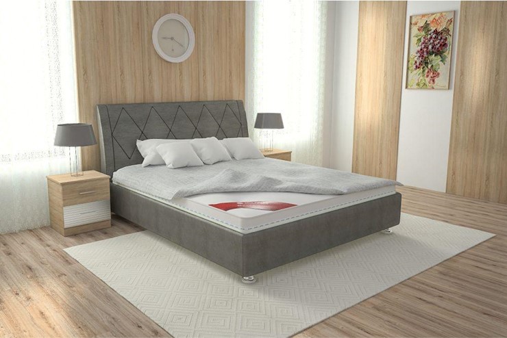 Спальная кровать Верона 120х200 (с основанием) в Москве - изображение 4