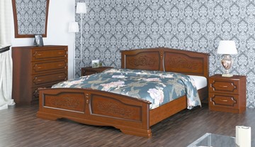 Односпальная кровать Елена (Орех) 80х200 в Подольске