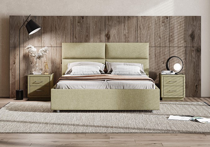Кровать 2-х спальная Omega 200х190 с основанием в Подольске - изображение 1
