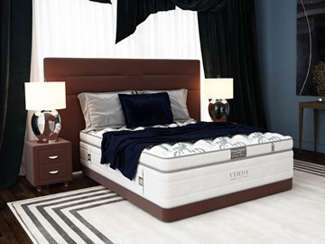Кровать Modern/Basement 180х200, Флок (Велсофт Спелая слива) в Подольске