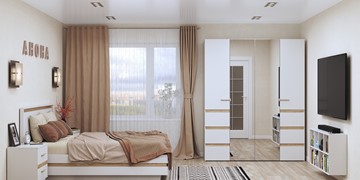 Модульная спальня Анона №2, Белый в Серпухове