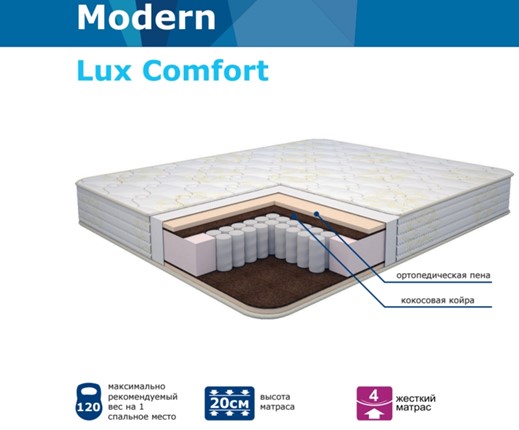 Матрас Modern Lux Comfort Нез. пр. TFK в Химках - изображение